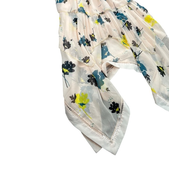 Self-Portrait Women's Floral Print Knee-Length Dress In Size M - Picture 3 of 11